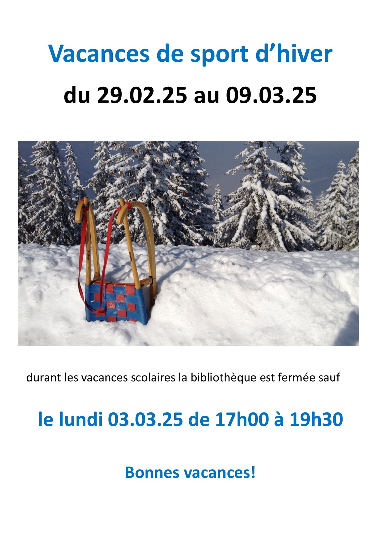 Image Vacances de mars