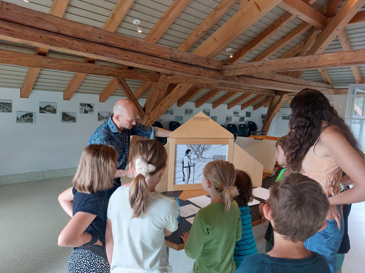 Atelier "Illustrons un conte" avec David Telese