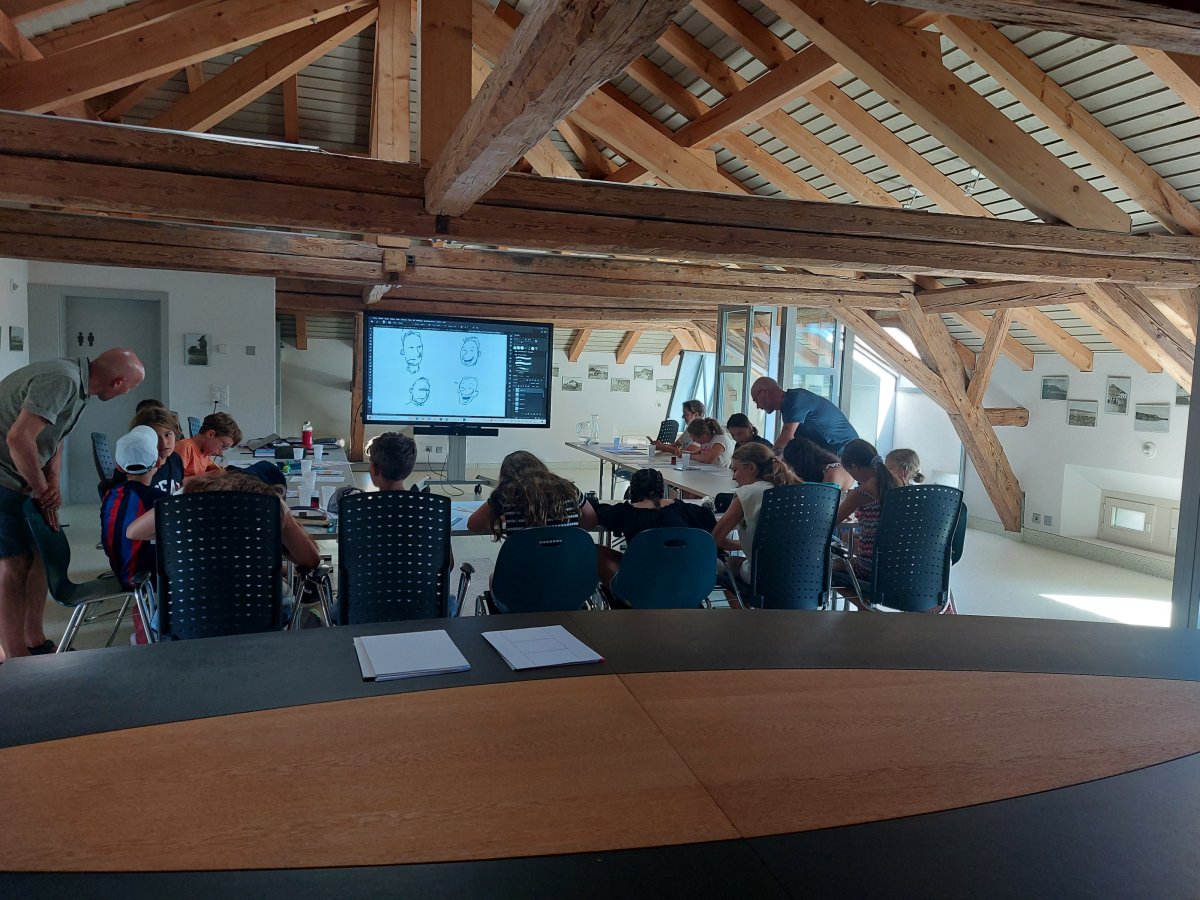 Atelier Création de script BD avec Gilles Bellevaut & Laurent Schafer