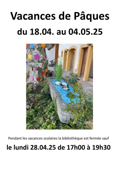 Image Vacances de Pâques